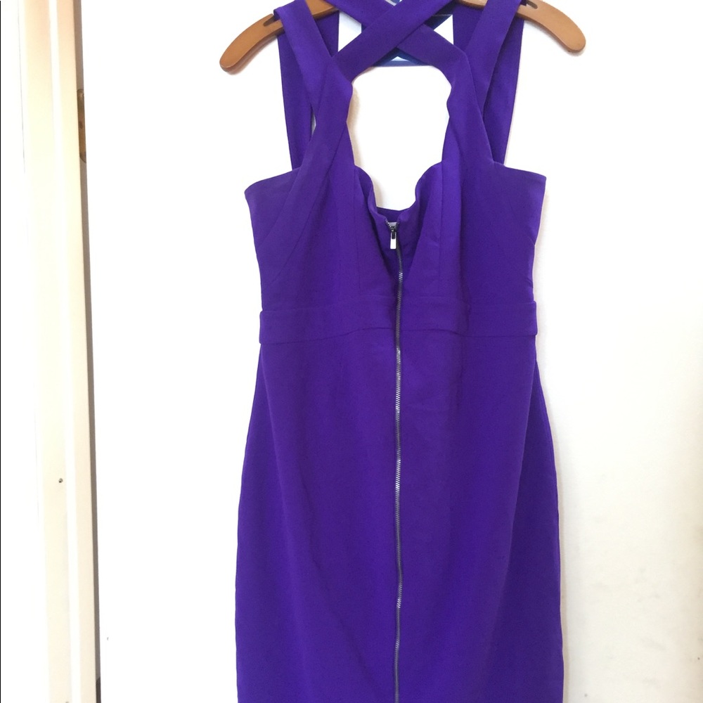 Purple dress from diane von furstenberg